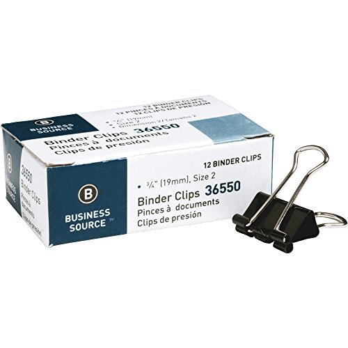 BSN36550BX - Fold-back Binder Clips