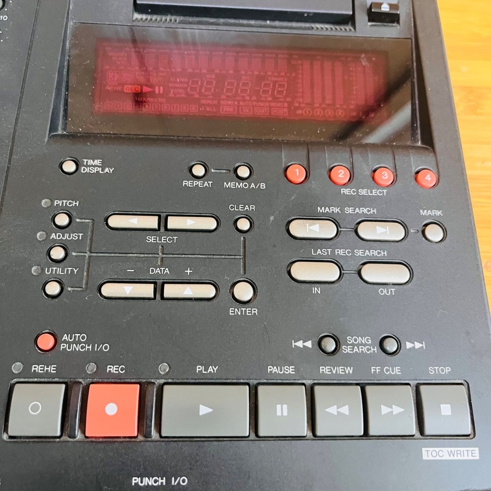 YAMAHA MD4 Mini disc Digital Multi-Track Recorder MTR MD operation confirmed