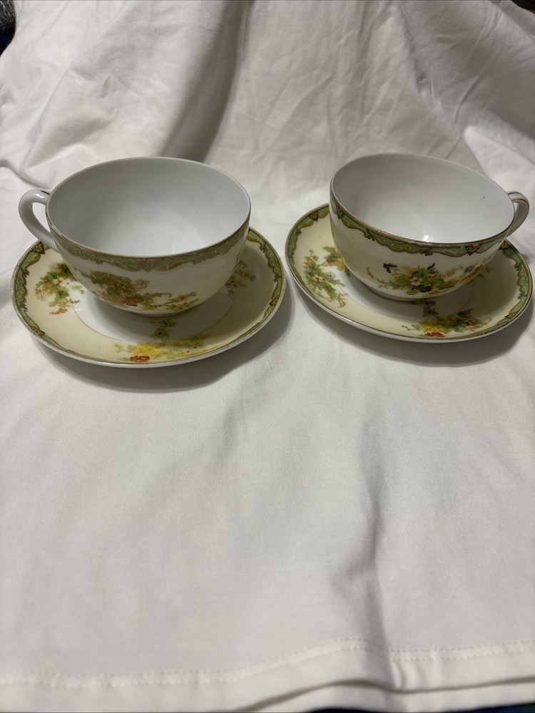 Empress Woodmere 2 CUPS & 2 SAUCERS
