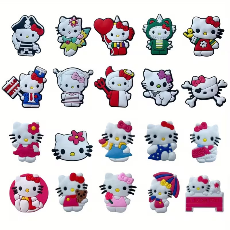 Hello Kitty Crock Acessories (1 random upon order placed)