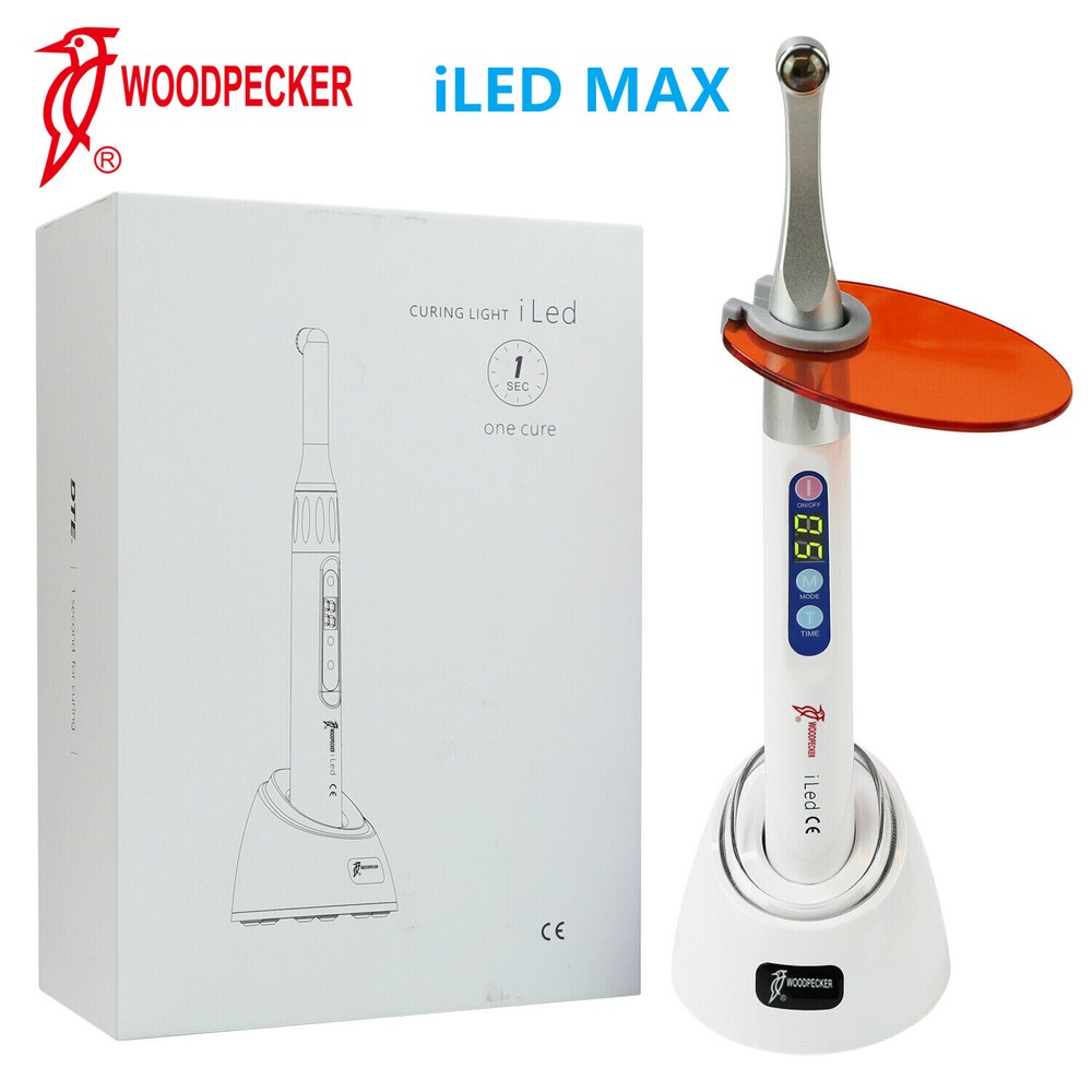 Woodpecker iLED Max Dental iLed Curing Light 1 Second Cure Lamp 2500mW/c㎡