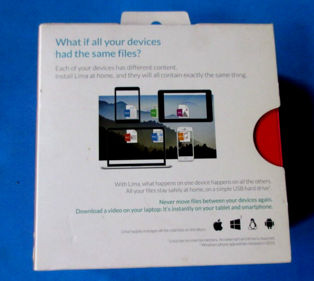 Lima Smart Cloud Sharing USB Pink Device Kit w/Earphones