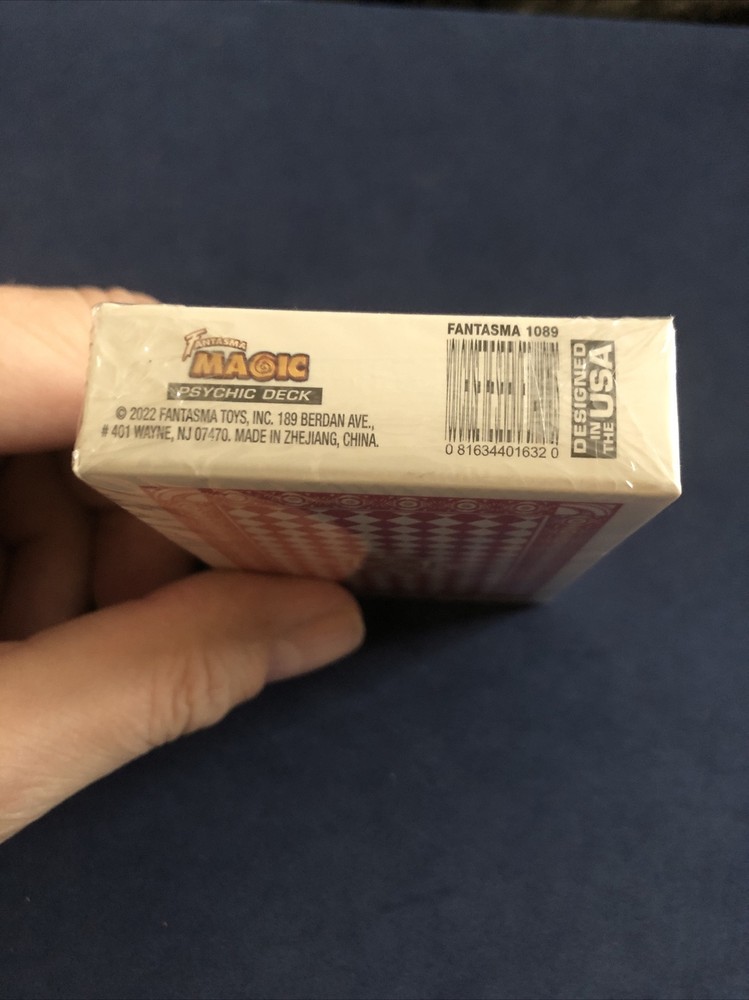 FANTASMA DELUXE Playing Cards Phantom Deck NEW SEALED Marked Deck - Magic