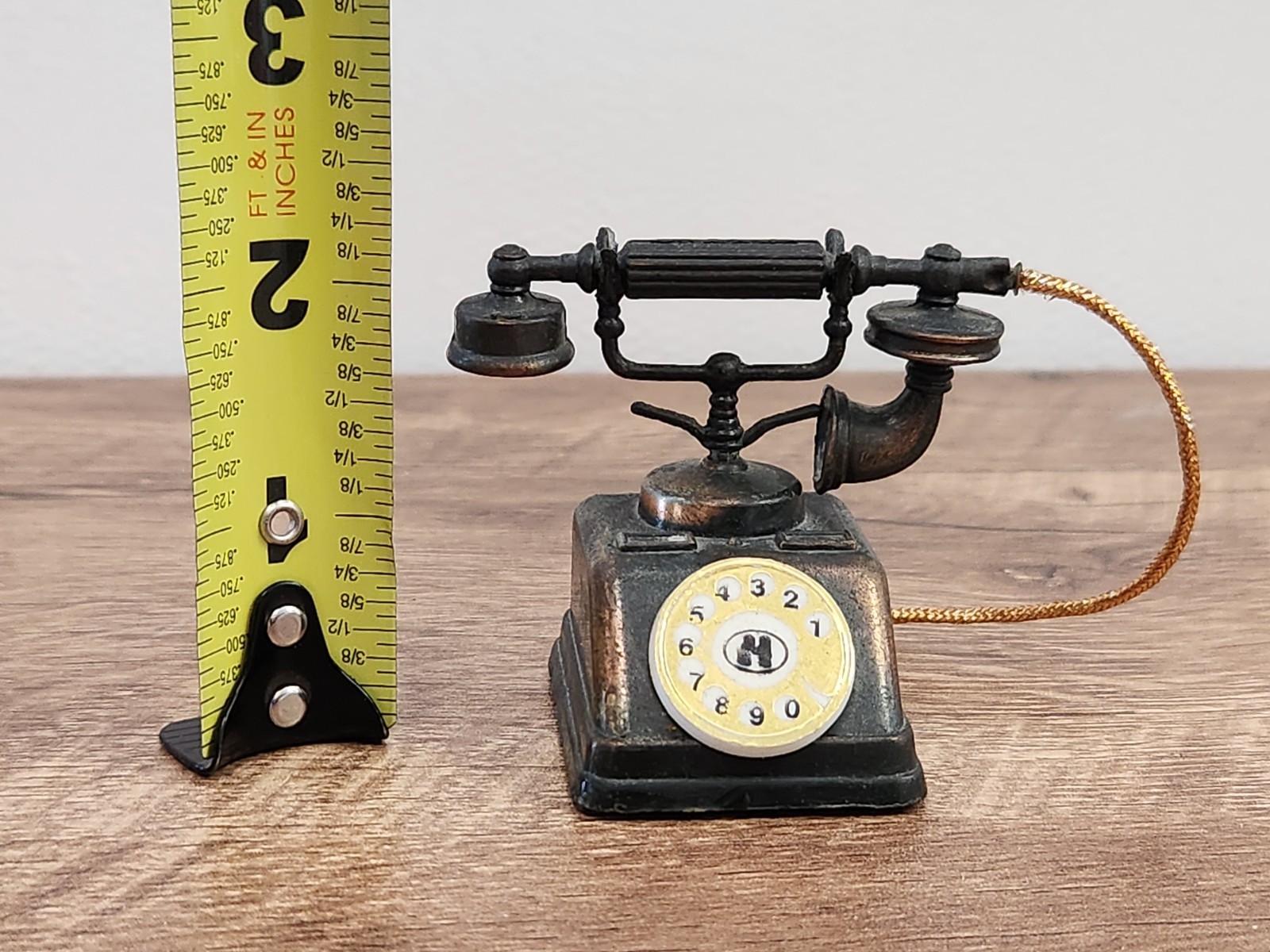 Die Cast Metal Vintage Phone Pencil Sharpener