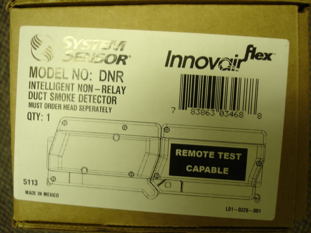 SYSTEM SENSOR  DNR  "NEW"