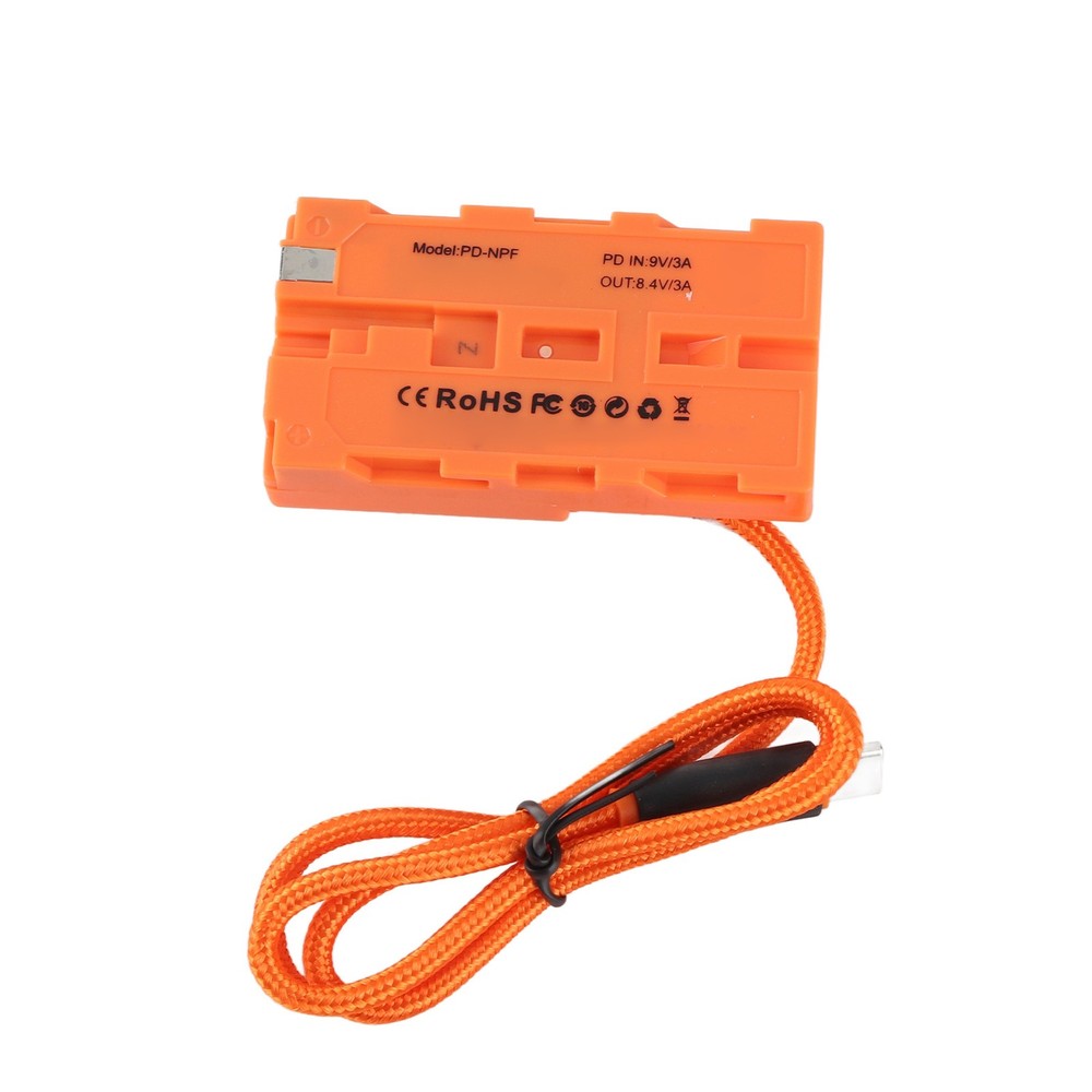 Camera Dummy Battery Continuous Power Supply For LED Video Light Microphone