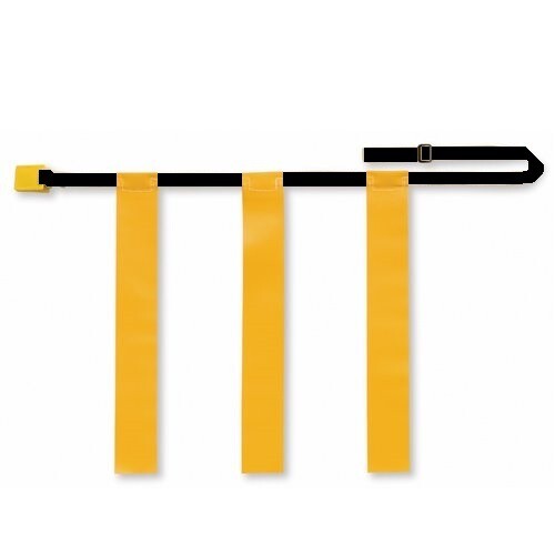Martin Sports SINGLE (1) Adjustable Flag Football Belt, Quick Release, 3 Flags