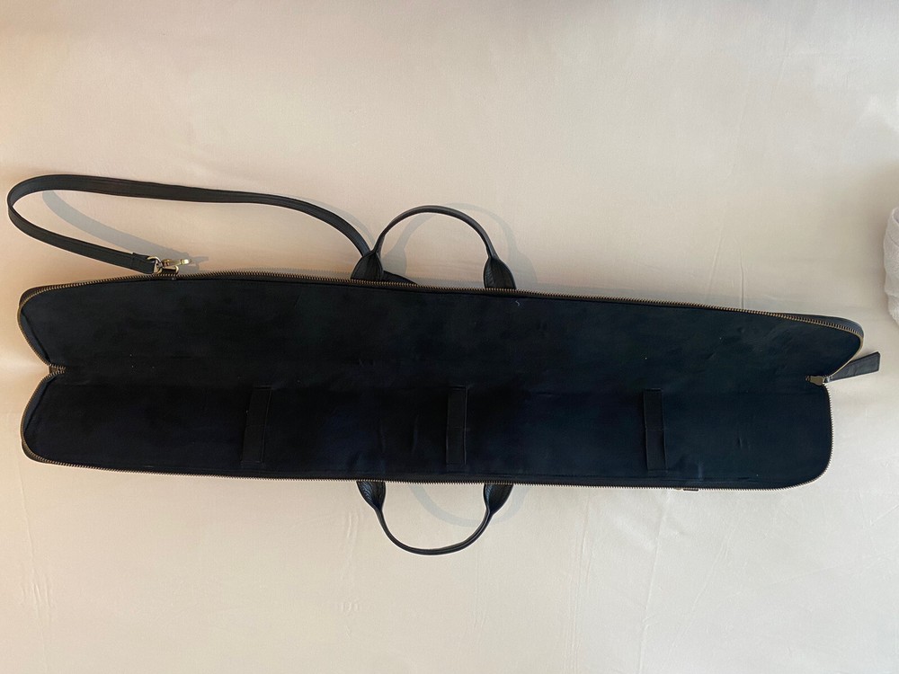 Handmade Leather Two-Piece Snooker/Pool/Billiard Cue Case.