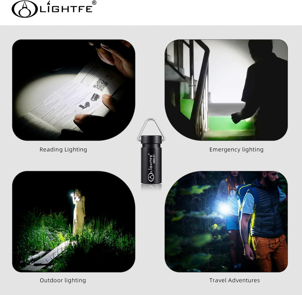 MINI01 Keychain Flashlight mini Keychain Light is Light, Small, and Bright (Mini