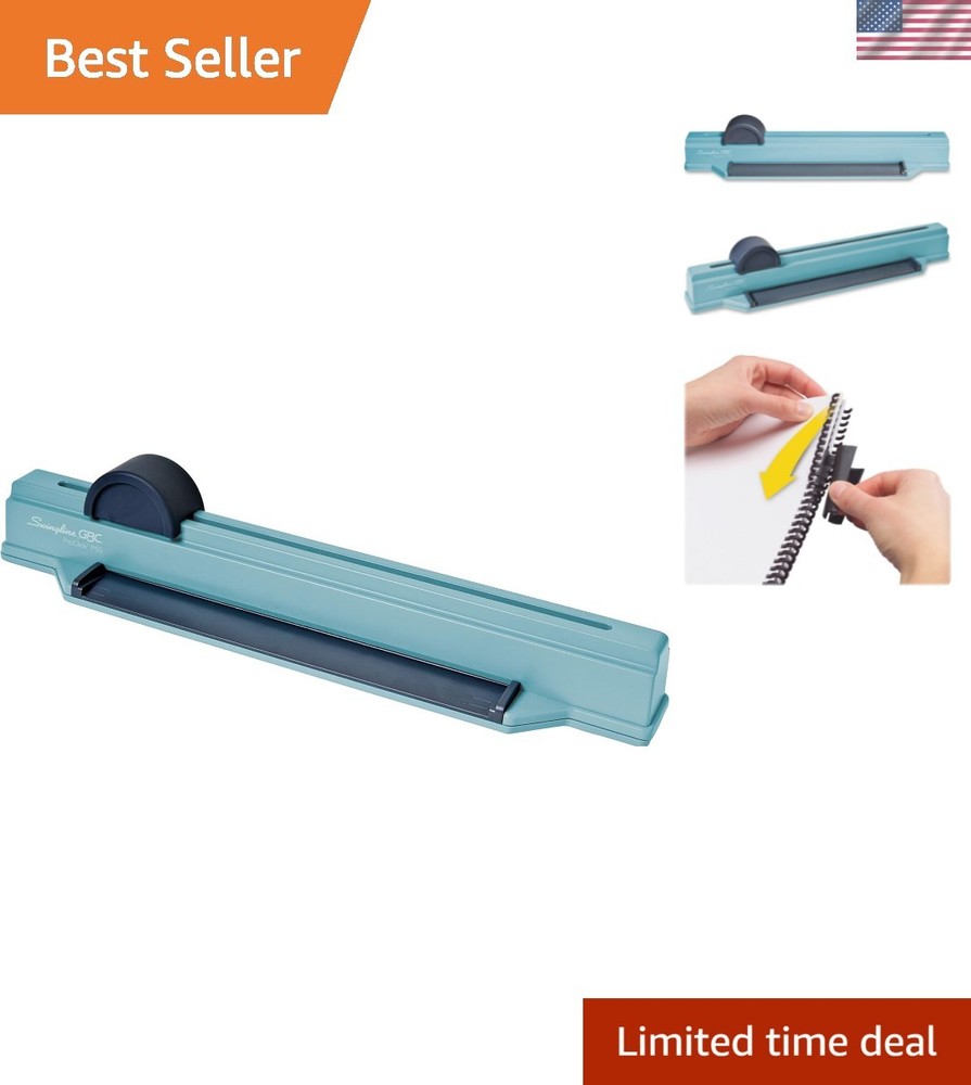Lightweight ProClick P50 Binding Machine - 6 Sheet Capacity, Ideal for Students