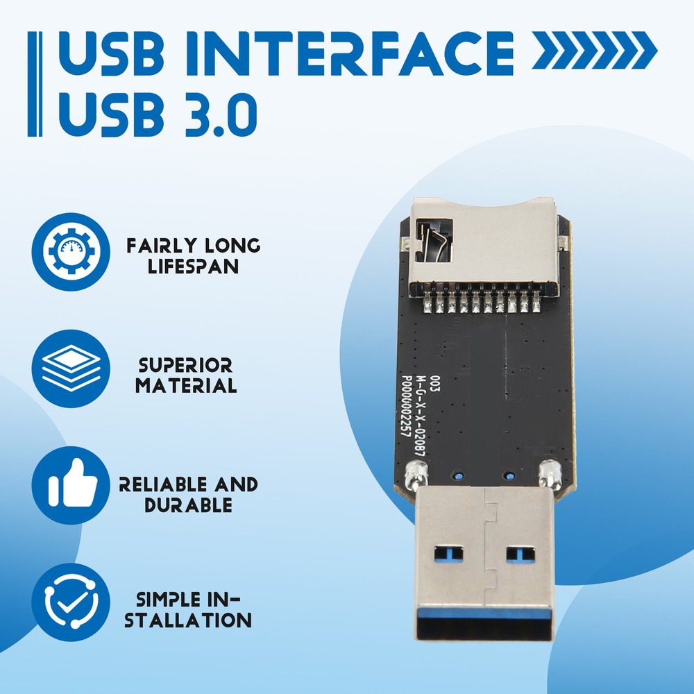 For EMMC-ADAPTER V2 USB 3.0 Card Reader for EMMC Module Micro- TF6447