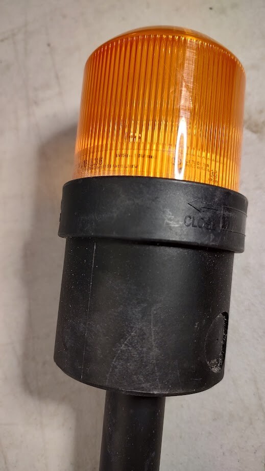 Telemecanique XVB L35 Stack Yellow (Orange) Steady Beacon