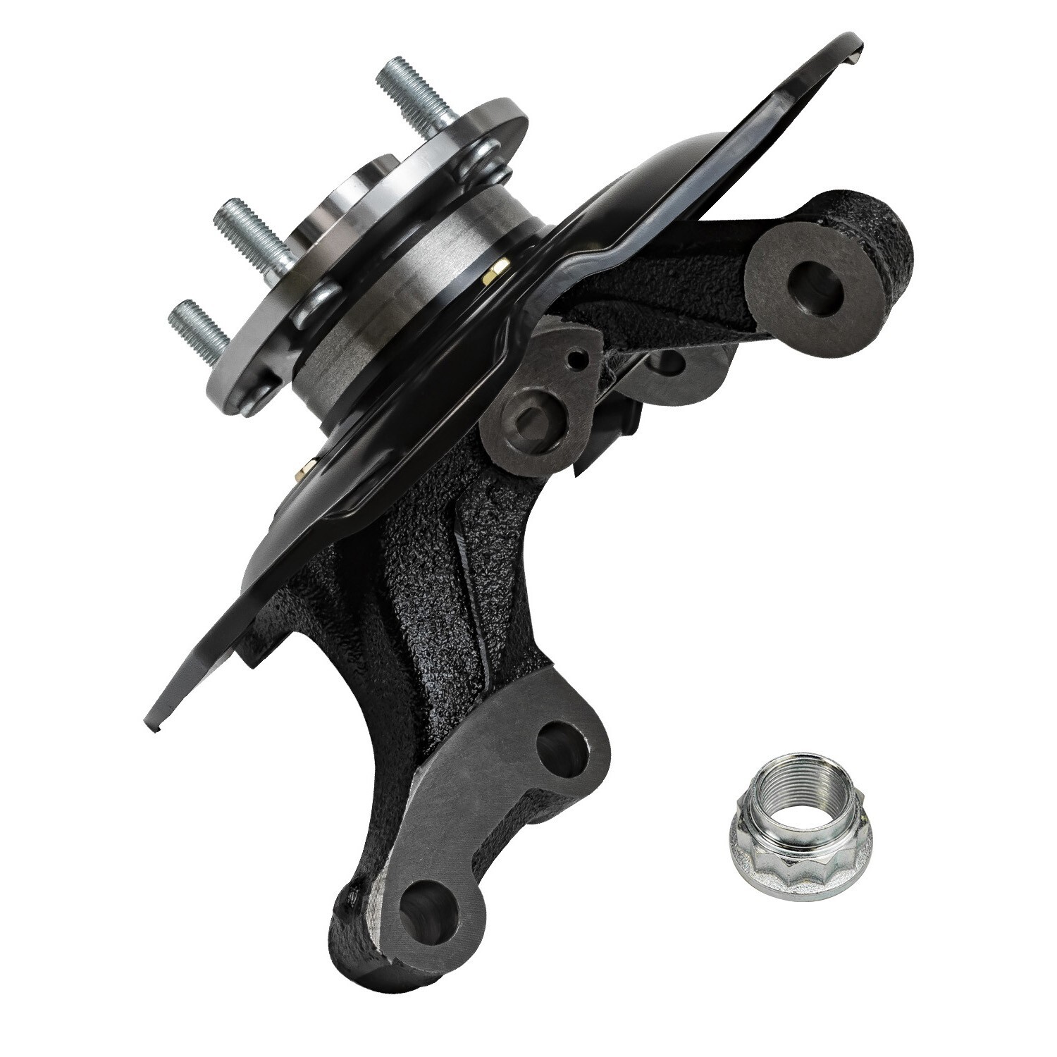 Pair Front Wheel Hub Bearings & Knuckles for Lexus RX330 RX350 RX400h Highlander