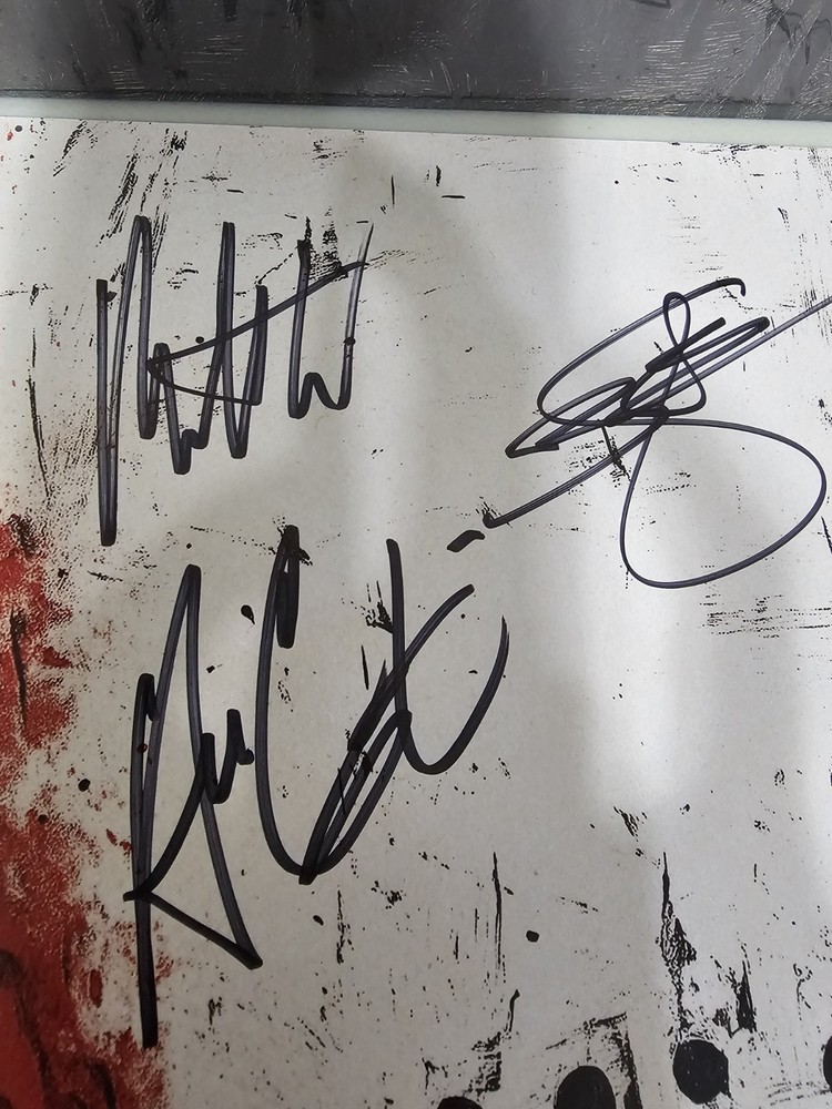 THREE DAYS GRACE ALIENATION SIGNED SEALED Lp Vinyl