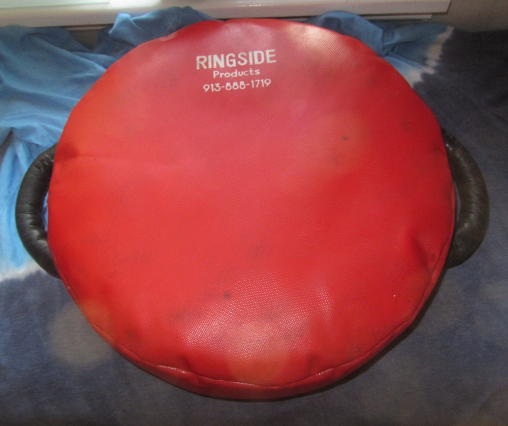 Vtg Ringside Products Boxing MMA Training Round Punch/Kick Shield