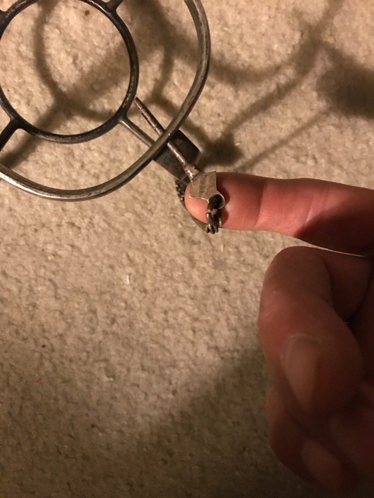 Vintage Sheffield Silver Plate Locking Tilting Kettle Burner Stand Only ***Read