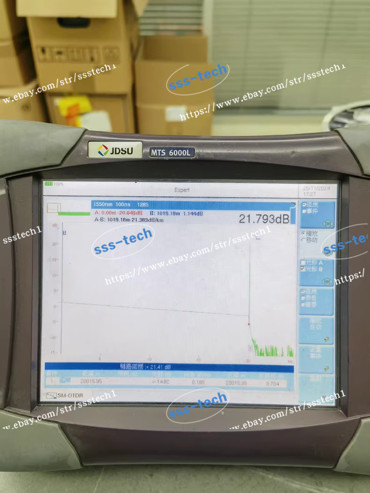 JDSU MTS6000L Optical time-domain reflectometer#XJ
