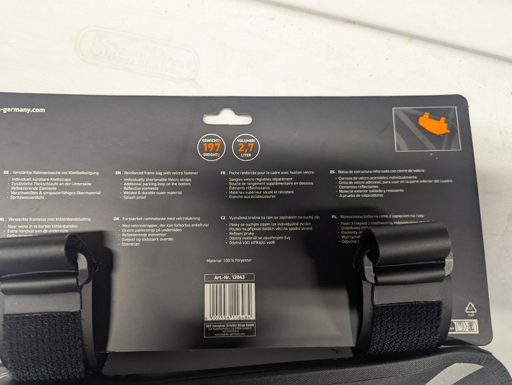 SKS EXPLORE Frame Bag 2.7L