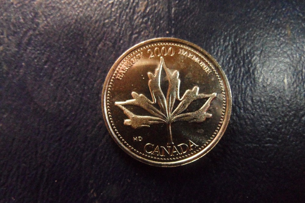 2000 Canadian Quarter- Commerative Harmony- Proof-like