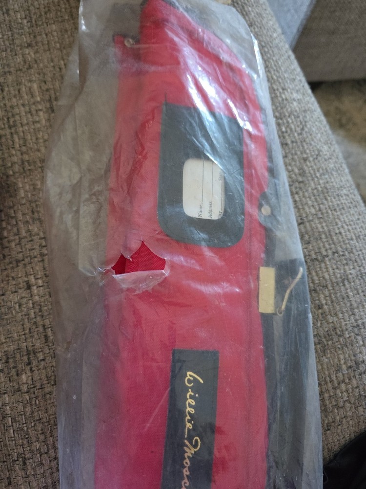 Willie Mosconi Cue Case ..Red Still In Package