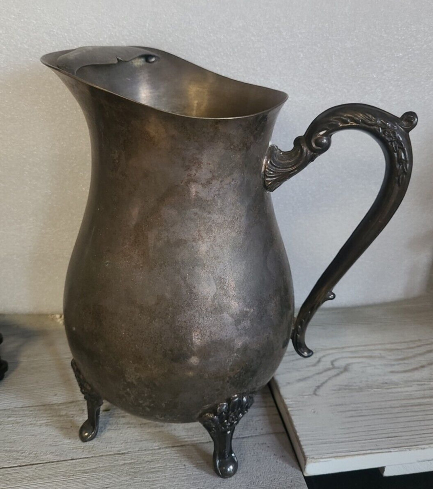 Leonard Silverplate Water Pitcher