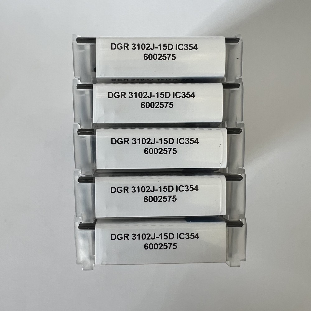 ISCAR / DGR3102J-15D IC354 / Industrial indexable Carbide Inserts 10 Pcs