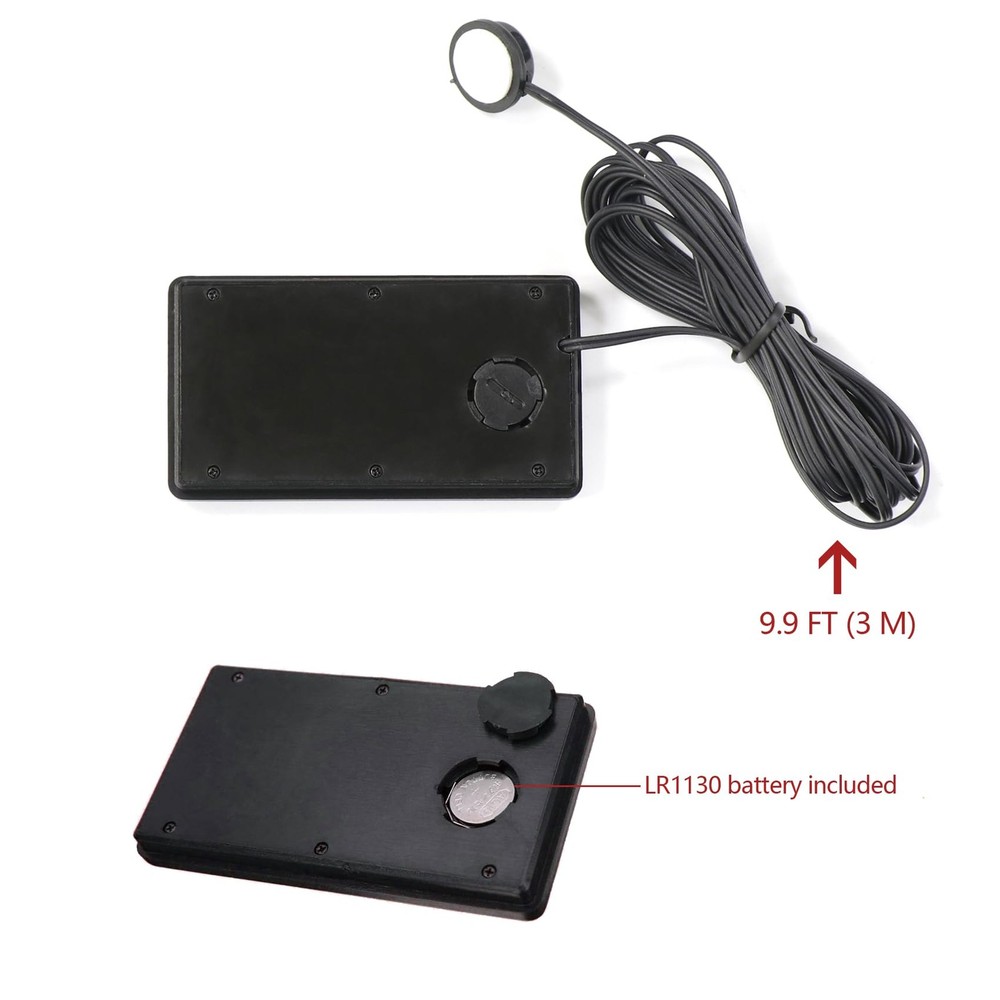 Digital Car Thermometer for Interior Exterior Use, Dual Display Function