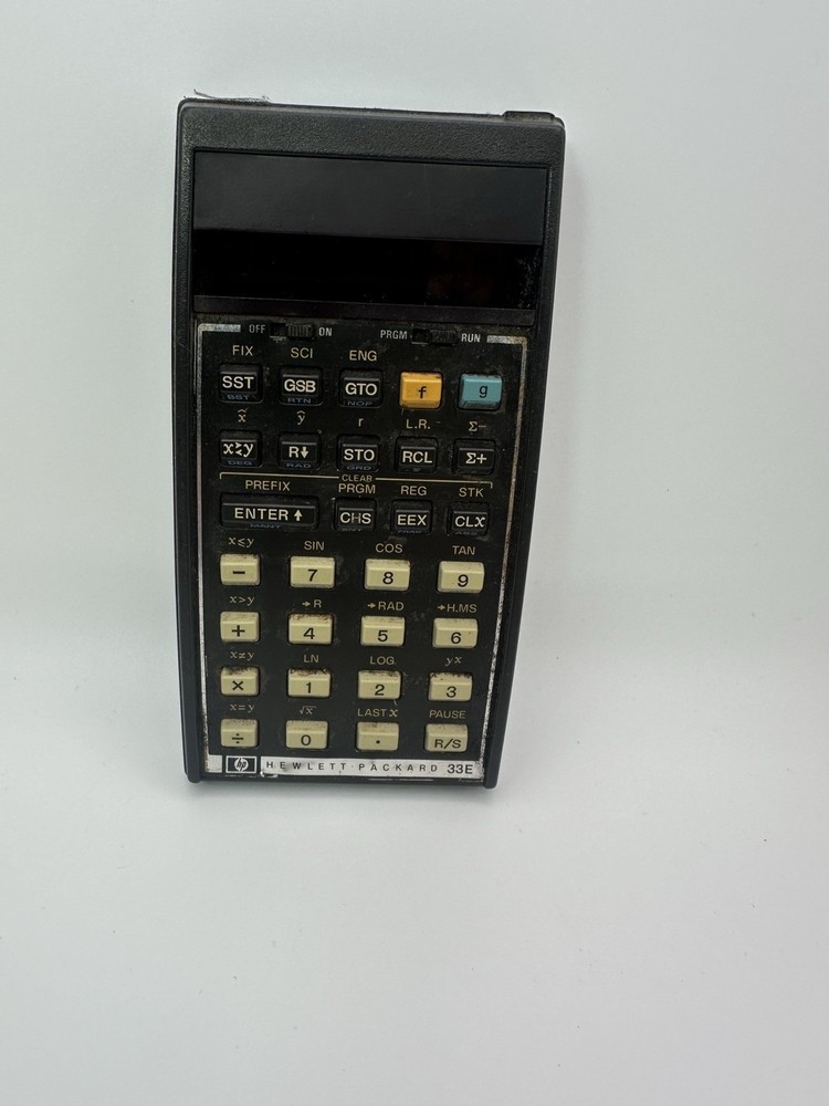 Hp Hewlett Packard 33E Calculator