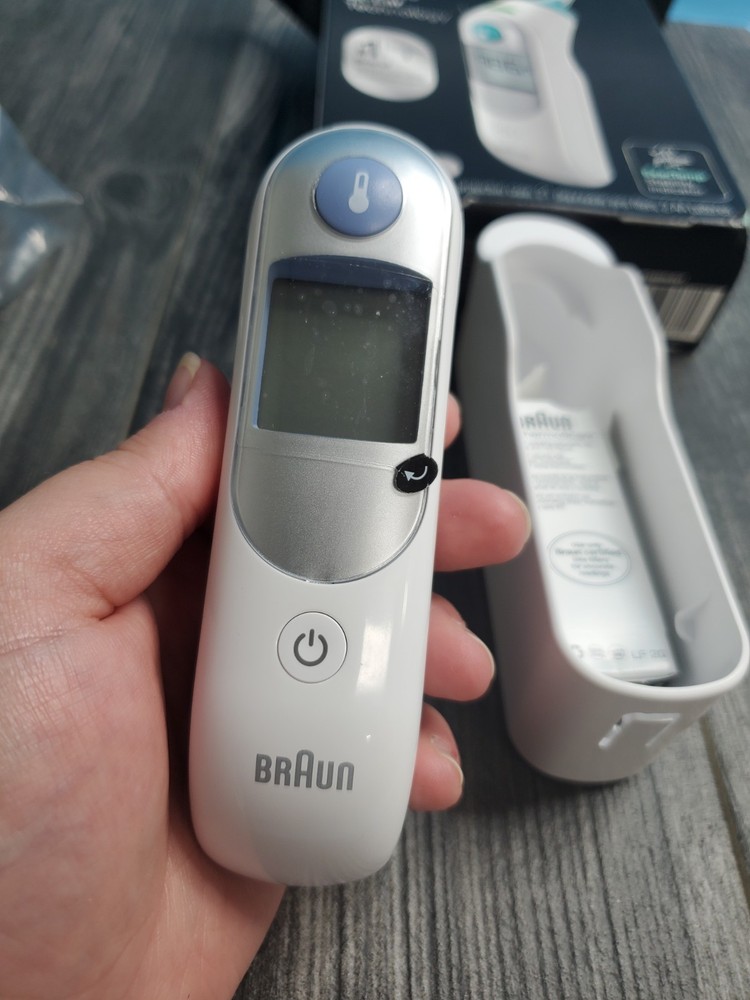 Braun ThermoScan 5 Ear Thermometer, ExacTemp Stability Indicator Thermometer