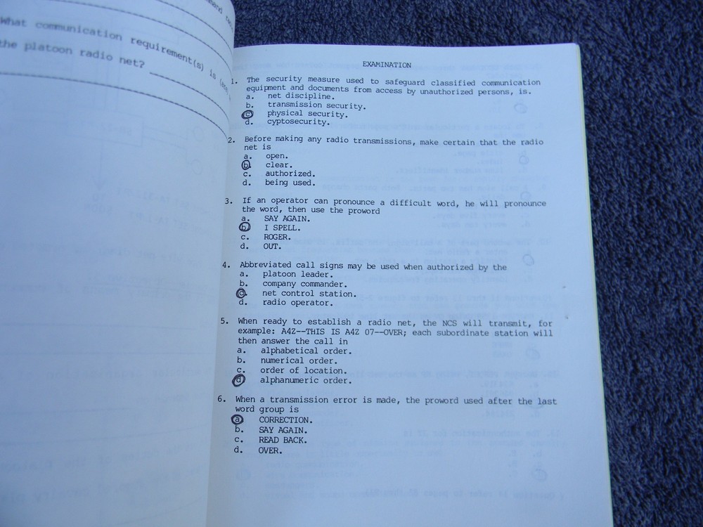 IPD The Army Institute Profess Devel COMMUNICATION PROCEDURES, BASIC ARO121 #239