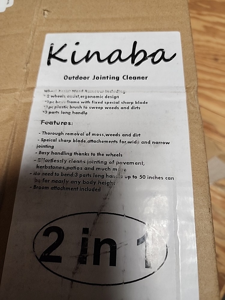 Kinaba Outdoor Jointing Cleaner