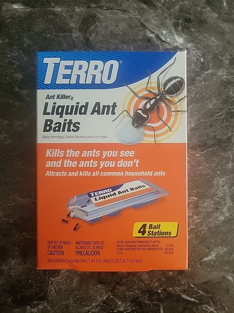 Terro Ant Killer Liquid Ant Baits  4 Bait Stations