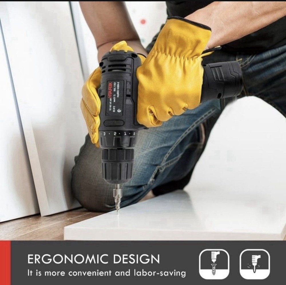 12V Max Cordless Drill/Driver Kit with 48-Piece Accessory Set