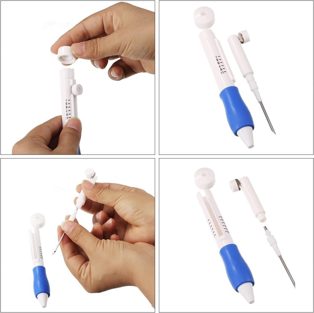 Comprehensive Magic Embroidery Pen Set - Perfect for Creative Sewing Projects