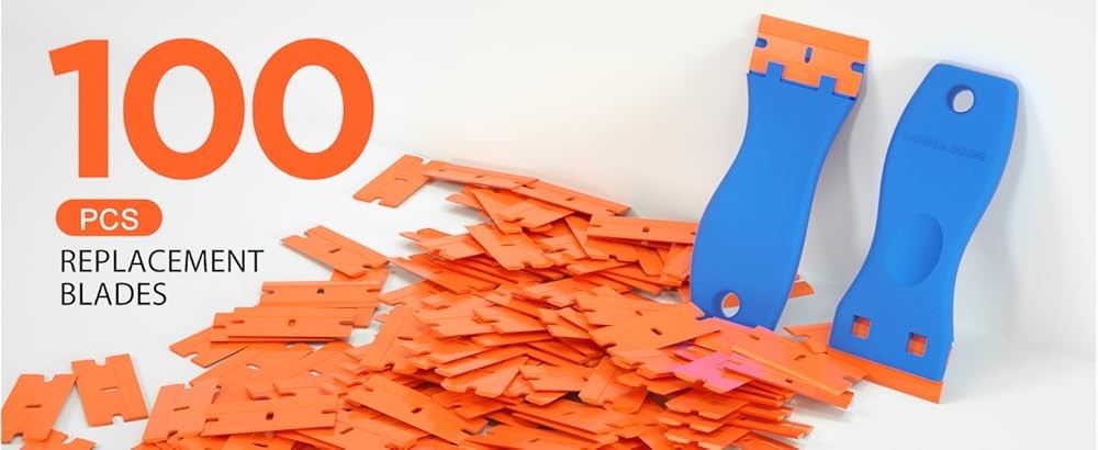 Plastic Blades Scraper Tool - Wall Paint Remover Pcs Plastic Blades