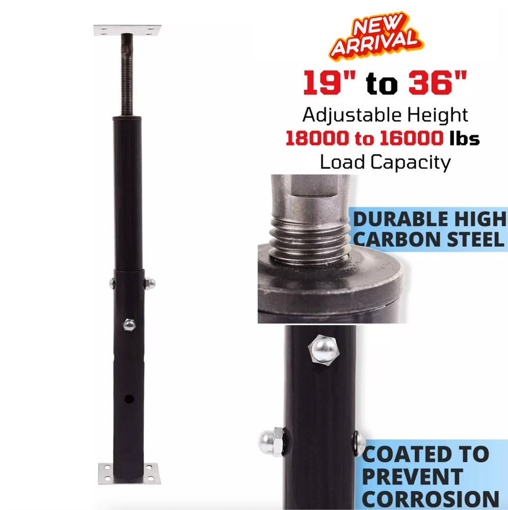 Adjustable Floor Jack Post Support Basement House Joists Beam Sagging Deck Roof