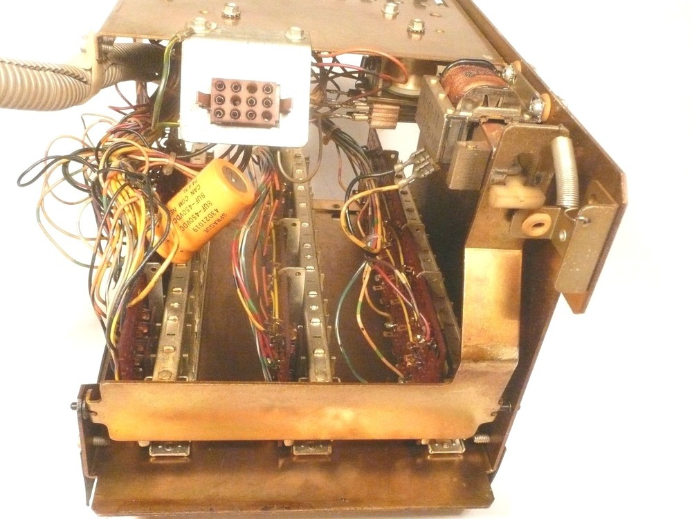 ROWE JUKEBOX R-74: untested BUTTON UNIT w/ ELECTRONICS, CABLE, & JACK
