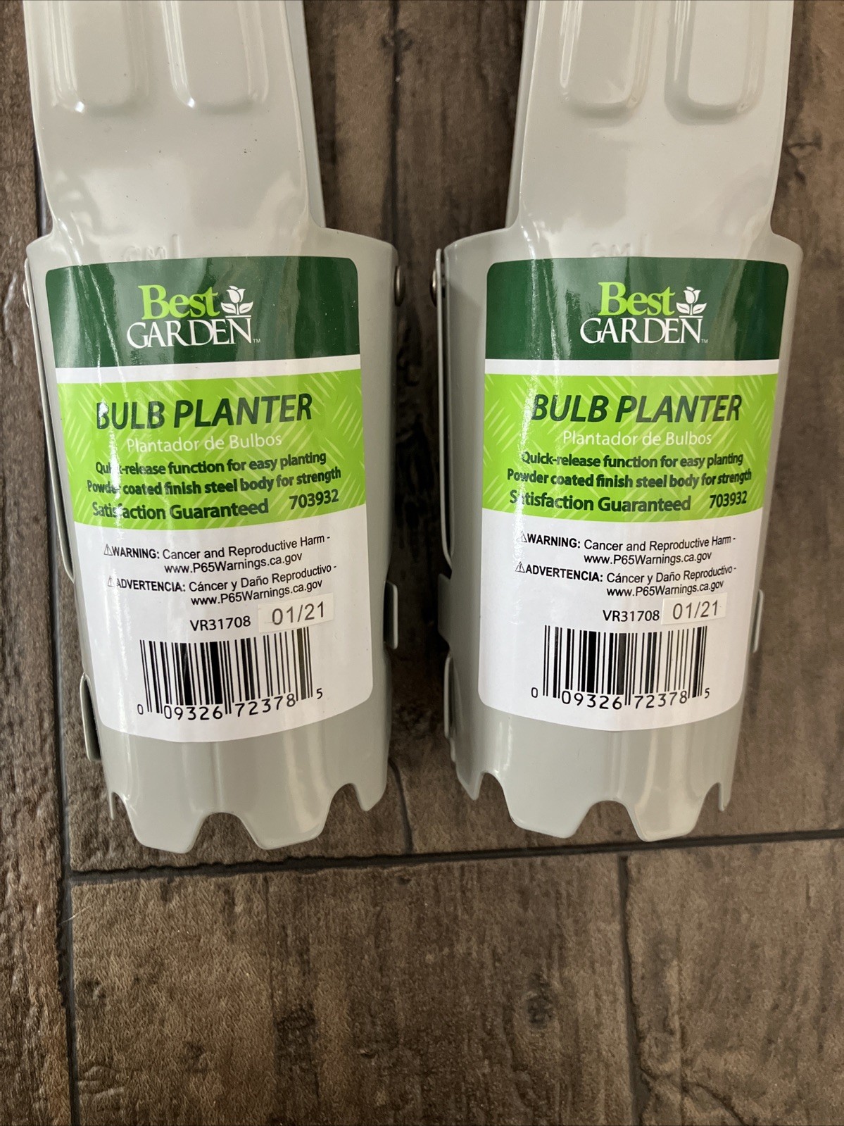 Bulb Planter Best Garden 703932 Quick Release New Lot Of 2