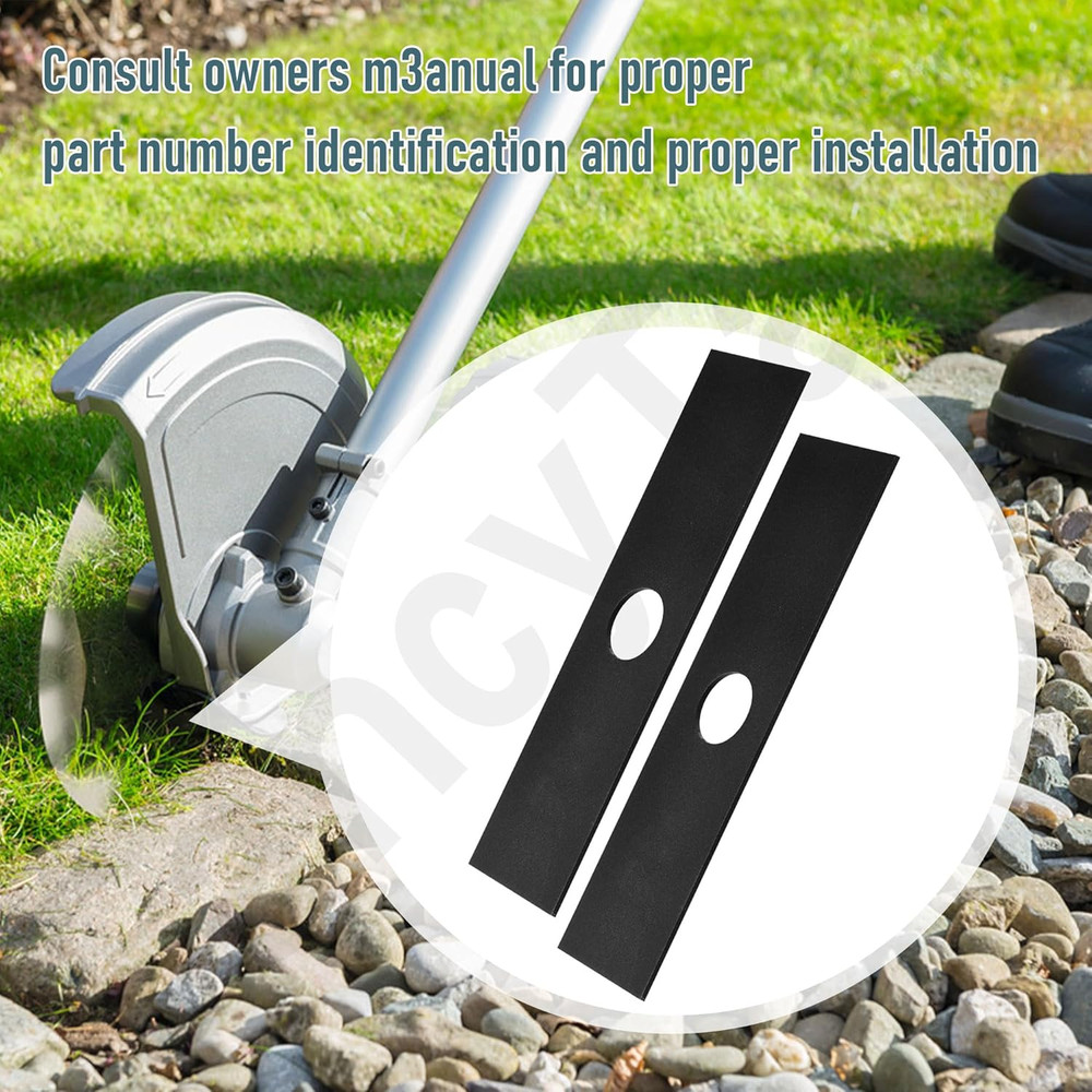 AEB0800 Multi-Head Edger Blade Replacement for EGO 56V Edger - 2 Pack
