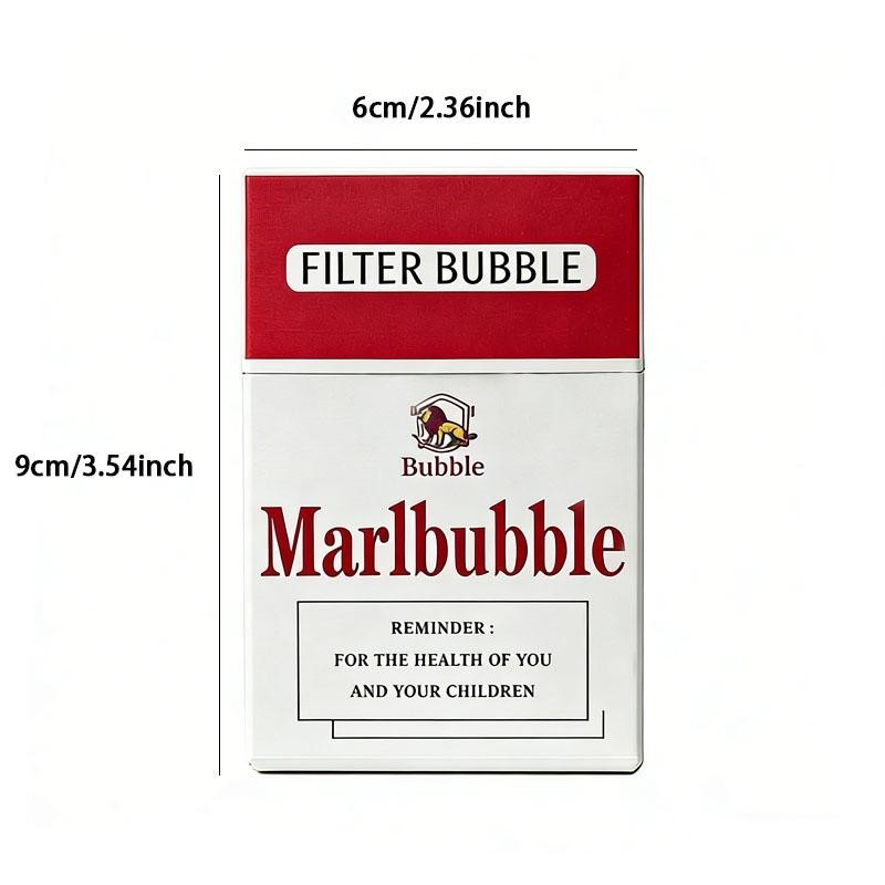 Bubble Cigarette Blowing Stress-Relief Accessory Mini Bubble Blower Sticks Fun