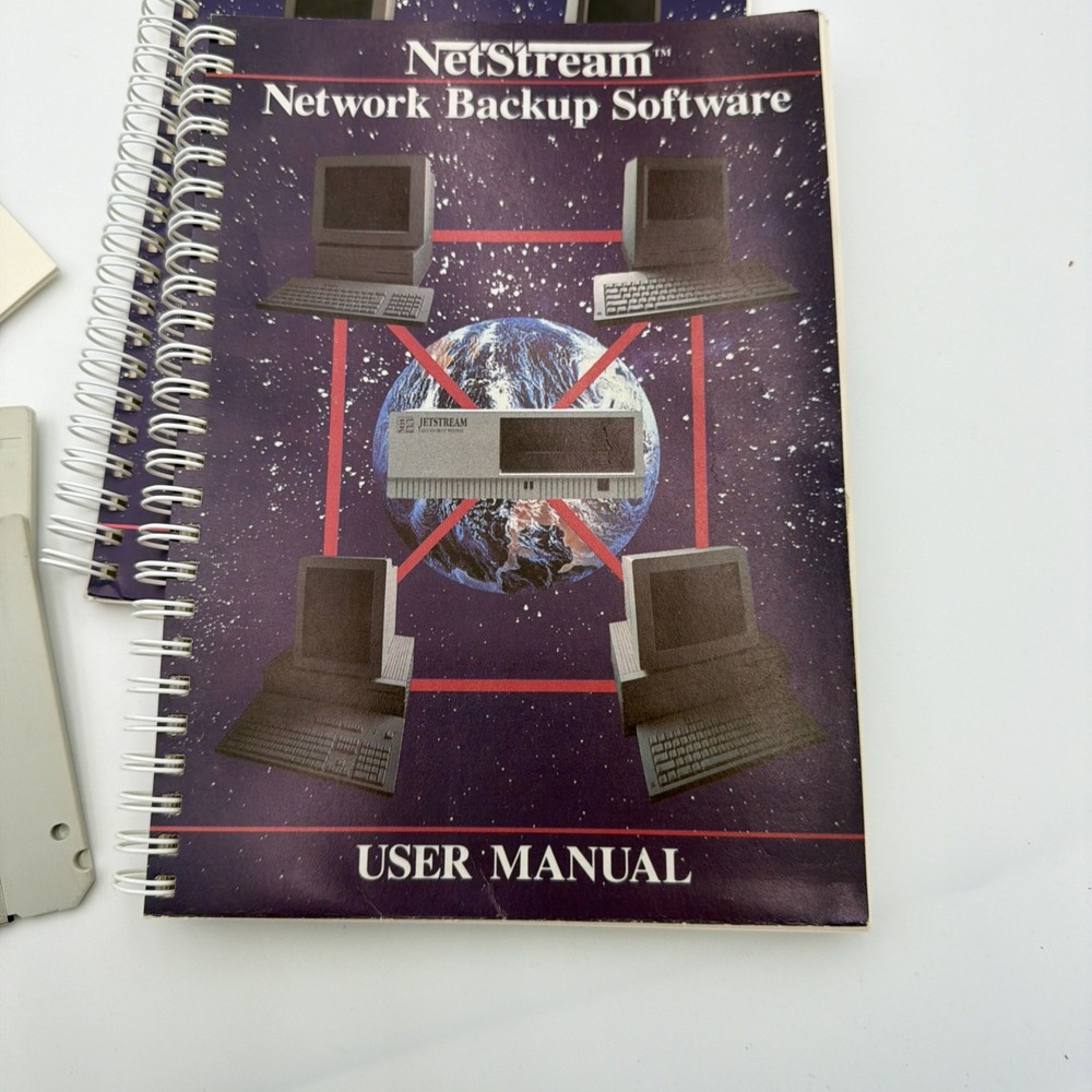 NetStream Network Backup Software Macintosh Complete Tested Working Boxed