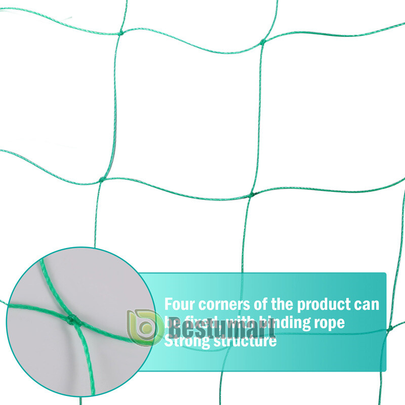 Garden Plant Climbing Net Trellis Netting Mesh Support Fruits Vine Veggie Bean