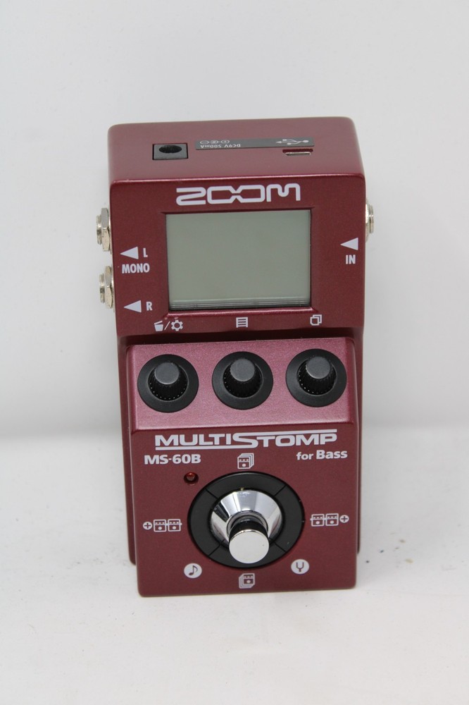 ZOOM MS-60B Multi-effector for bass Multi-Layer IR Multistomp Unit Only