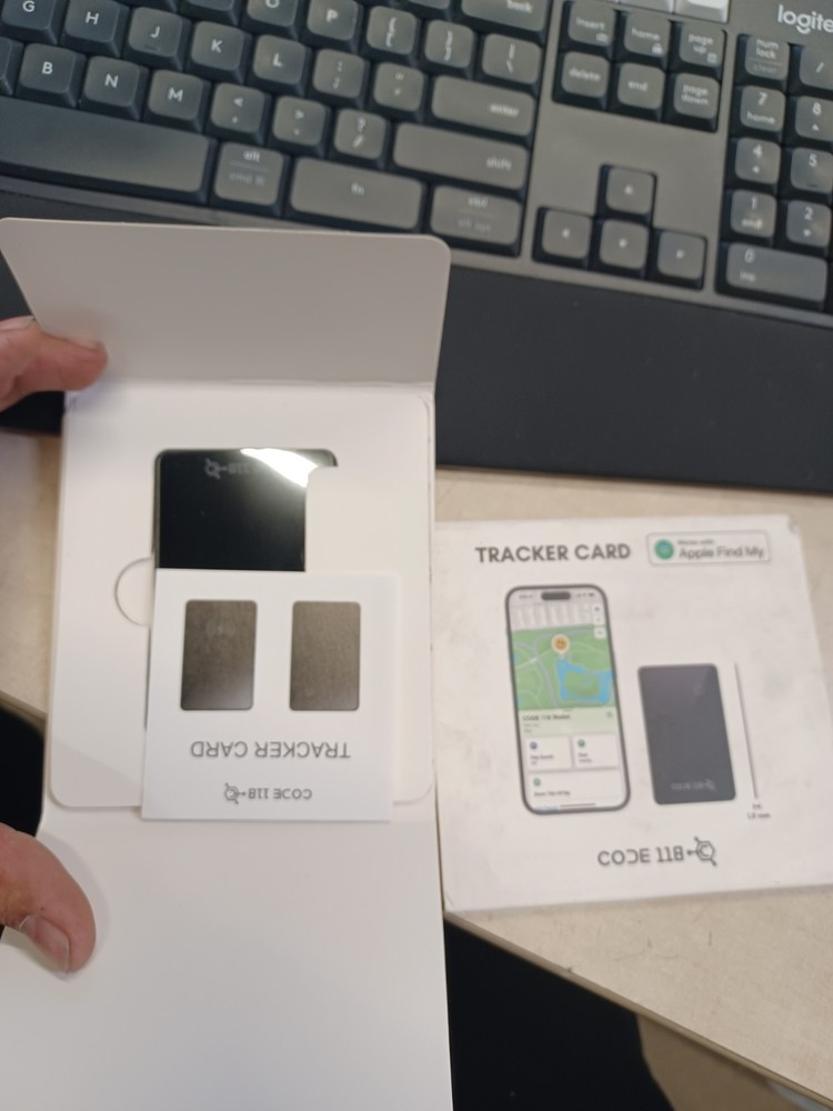 Code 118 Tracker Card - Apple Find My App 850060089527