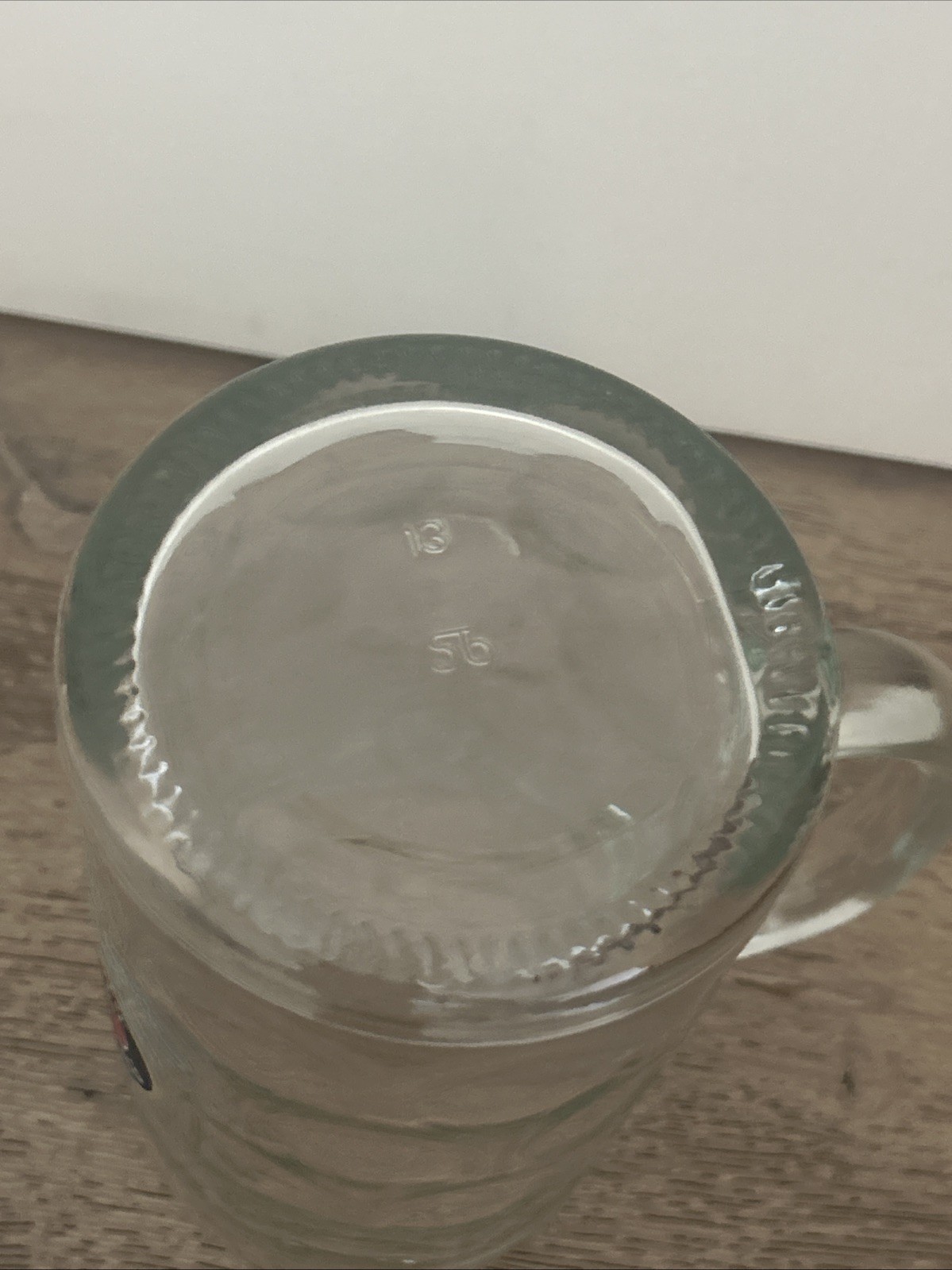 Paulaner Munchen German 1 Liter Glass Beer Stein Mug