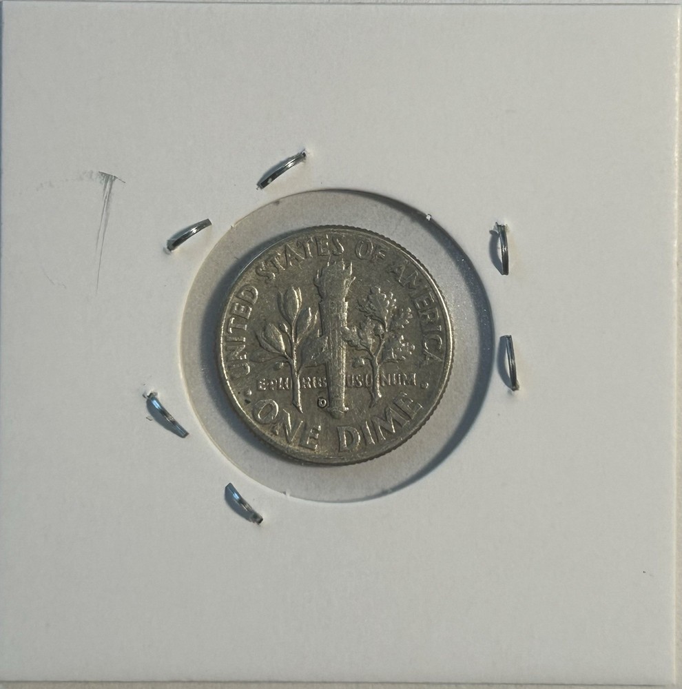 1963-D Roosevelt Silver Dime Coin