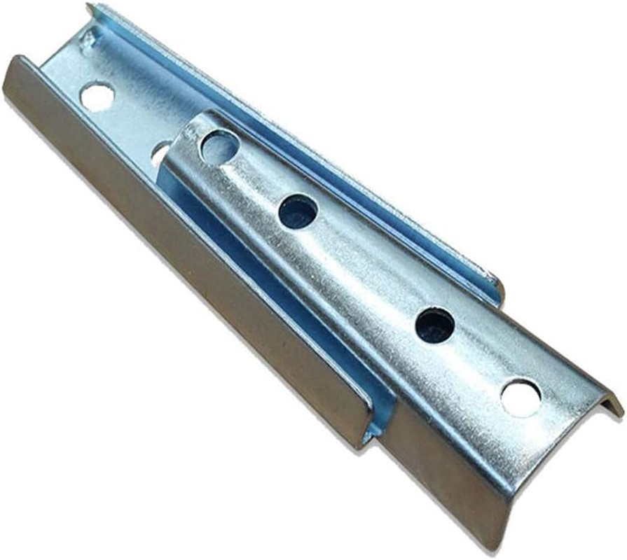 4.7In Concealed Headboard Panel Wall Fixing Brackets Interlocking Hangers Furnit