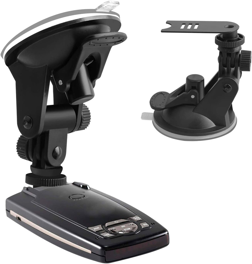 Suction Radar Detector Mount, Windshield & Dashboard Radar Holder Compatible wit