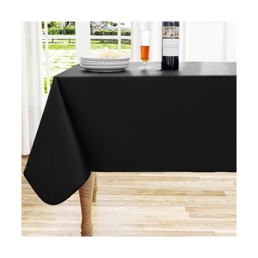 homing Rectangle Vinyl Tablecloth, Waterproof Spillproof Plastic Flannel Back...
