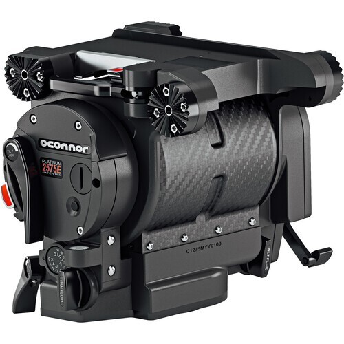 OConnor 2575E Head & Mitchell Cine Tripod System with Floor Spreader